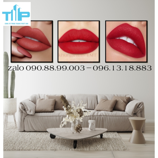 tranh phun xăm dành cho spa,nail, thẩm mỹ viện