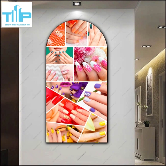 Tranh vòm mẫu nail hot trend cập nhật mới nhất