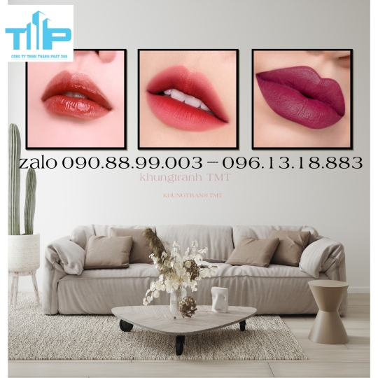 tranh phun xăm dành cho spa,nail, thẩm mỹ viện