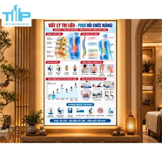 Bộ tranh tráng gương dưỡng sinh theo mùa - sắc nét, bền đẹp phù hợp decor phòng khám, massage trị liệu