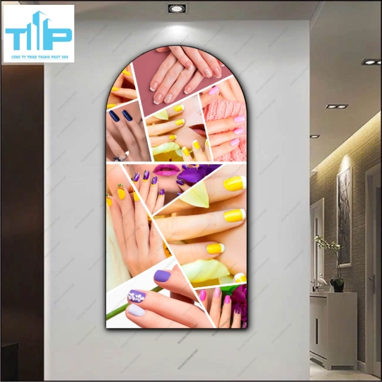 Tranh vòm mẫu nail hot trend cập nhật mới nhất