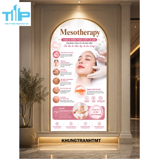 Tranh vòm chăm sóc da công nghệ hiện đại