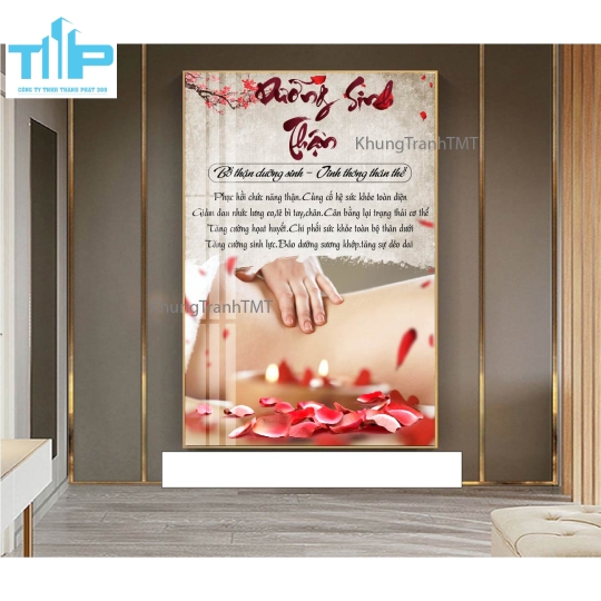  Tranh dưỡng sinh đông y- massage trị liệu cổ vai gáy, body