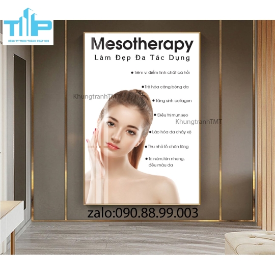 Tranh chăm sóc da tiêm meso therapy căng bóng