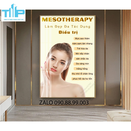 Tranh chăm sóc da tiêm meso therapy căng bóng