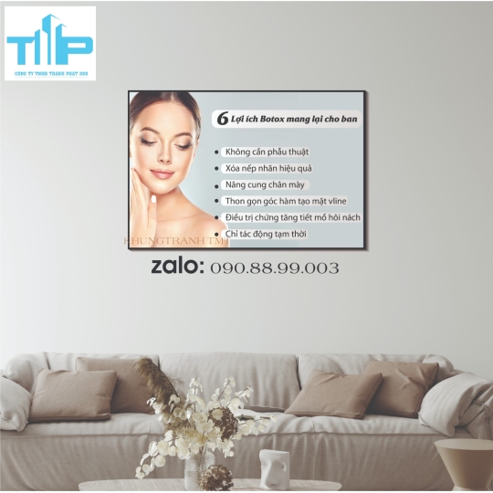 Tranh chăm sóc da điều trị bằng laser