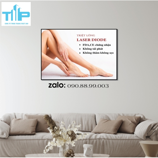 Tranh chăm sóc da điều trị bằng laser