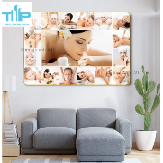 Khung tranh tráng gương trẻ hóa da