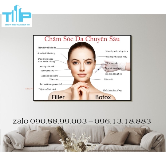 Khung tranh tráng gương trẻ hóa da