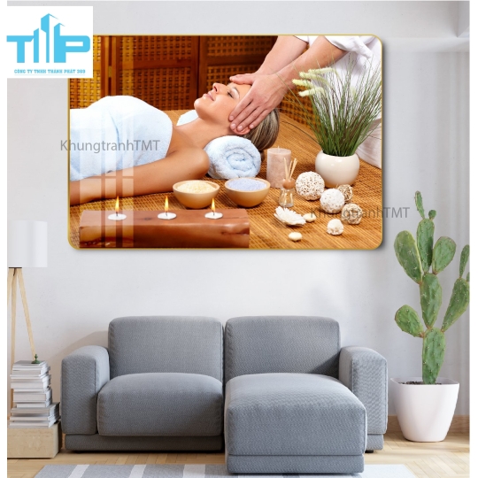 Tranh trang trí spa 