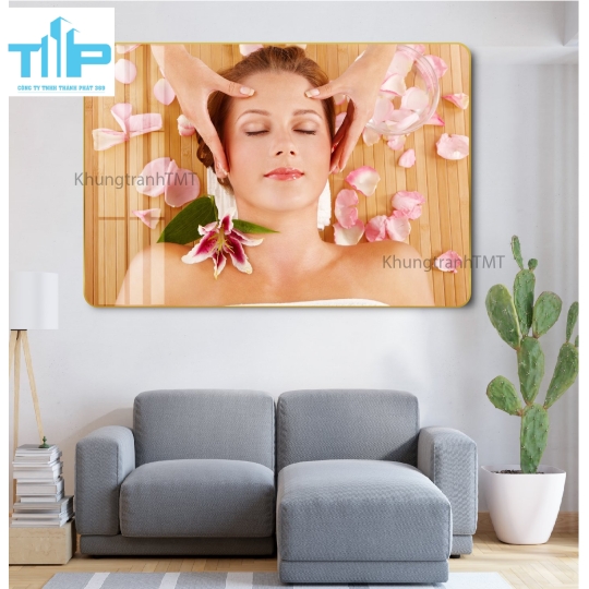 Tranh trang trí spa 