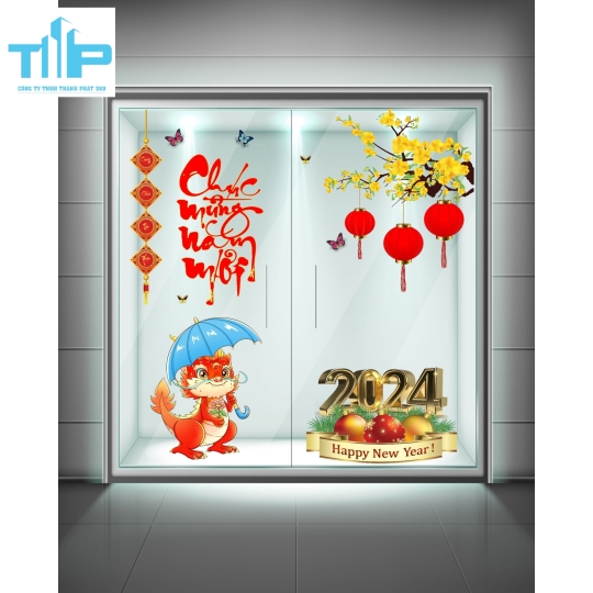 Decal Trang Trí Tết 3